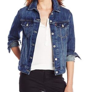 Levi's Women's Classic Trucker Jacket, Belle Blue , Small, Great Condition